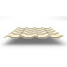 Металлочерепица Kamea с покрытием Satin®, 0,50 мм, цвет RAL 1015