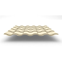 Металлочерепица Kredo с покрытием Satin®, 0,50 мм, цвет RAL 1015