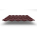 Металлочерепица Kredo с покрытием Satin®, 0,50 мм, цвет RAL 3009