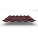 Металлочерепица Kvinta Plus с покрытием Satin®, 0,50 мм, цвет RAL 3009