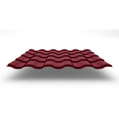 Металлочерепица Kredo с покрытием Satin®, 0,50 мм, цвет RAL 3011