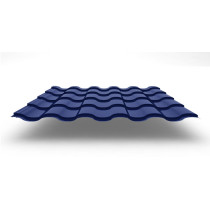 Металлочерепица Kredo с покрытием Satin®, 0,50 мм, цвет RAL 5005