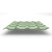 Металлочерепица Kamea с покрытием Полиэстер, 0,45 мм, цвет RAL 6019 Металлочерепица Kamea с покрытием Полиэстер, 0,45 мм, цвет RAL 6019