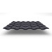 Металлочерепица Kredo с покрытием Satin®, 0,50 мм, цвет RAL 7024