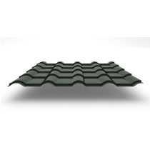 Металлочерепица Kamea с покрытием GreenCoat® Pural®, 0,50 мм, цвет RR 11
