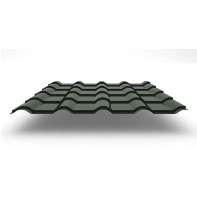 Металлочерепица Kamea с покрытием GreenCoat® Pural®, 0,50 мм, цвет RR 11