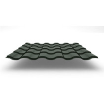 Металлочерепица Kredo с покрытием GreenCoat® Pural®, 0,50 мм, цвет RR 11