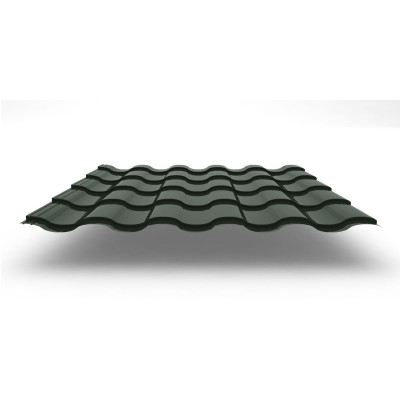 Металлочерепица Kredo с покрытием GreenCoat® Pural®, 0,50 мм, цвет RR 11