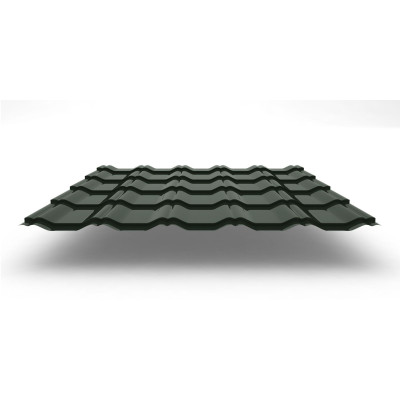 Металлочерепица Kvinta Plus с покрытием GreenCoat® Pural®, 0,50 мм, цвет RR 11