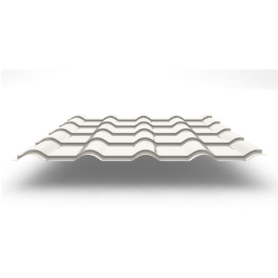 Металлочерепица Kamea с покрытием GreenCoat® Pural®, 0,50 мм, цвет RR 20