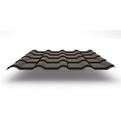 Металлочерепица Kamea с покрытием GreenCoat® Pural®, 0,50 мм, цвет RR 32