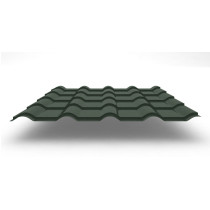 Металлочерепица Kamea с покрытием GreenCoat® Pural Matt®, 0,50 мм, цвет RR 11