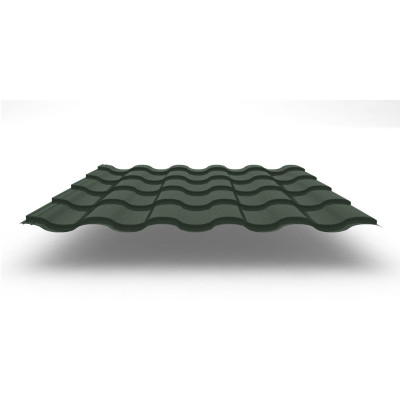 Металлочерепица Kredo с покрытием GreenCoat® Pural Matt®, 0,50 мм, цвет RR 11