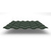 Металлочерепица Kredo с покрытием GreenCoat® Pural Matt®, 0,50 мм, цвет RR 11