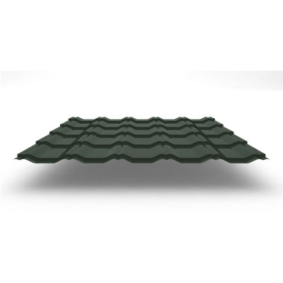 Металлочерепица Kvinta Plus с покрытием GreenCoat® Pural Matt®, 0,50 мм, цвет RR 11
