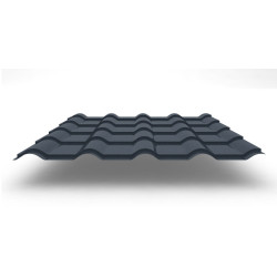 Металлочерепица Kamea с покрытием GreenCoat® Pural Matt®, 0,50 мм, цвет RR 23