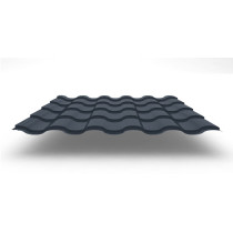 Металлочерепица Kredo с покрытием GreenCoat® Pural Matt®, 0,50 мм, цвет RR 23