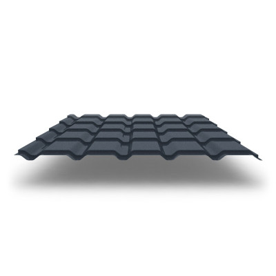 Металлочерепица Quadro Profi с покрытием GreenCoat® Pural Matt®, 0,50 мм, цвет RR 23