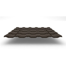 Металлочерепица Kvinta Plus с покрытием GreenCoat® Pural Matt®, 0,50 мм, цвет RR 32