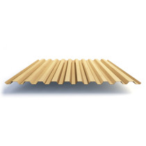 Профлист С21 с покрытием ECOSTEEL® 0,5 мм, клён