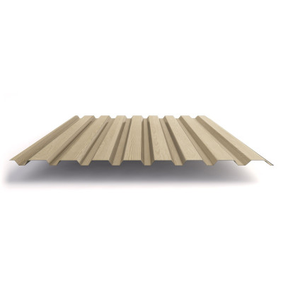 Профлист МП20 с покрытием ECOSTEEL® 0,5 мм, сосна