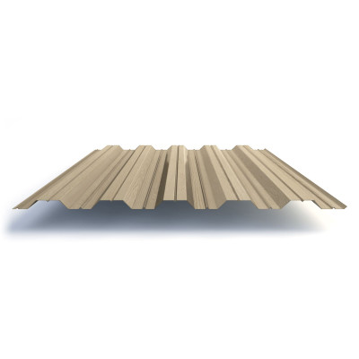 Профлист НС35 с покрытием ECOSTEEL® 0,5 мм, сосна