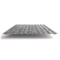 Профлист С8 с покрытием ECOSTEEL® 0,5 мм, белый камень