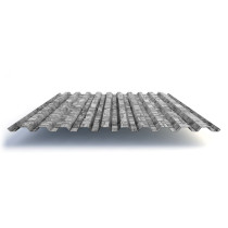 Профлист С21 с покрытием ECOSTEEL® 0,5 мм, белый камень