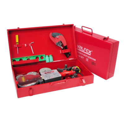 Аппарат сварочный для PP-R труб и фитинг 2,0 кВт Дн 50-110 в/к насадки 50-75мм VALFEX VWM-04 SET