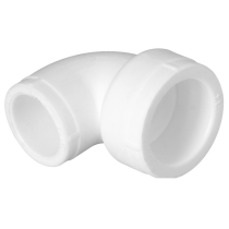 Угольник PP-R переходной белый внутренняя пайка Дн 25х20х90гр VALFEX 10116025
