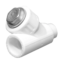Фильтр PP-R сетчатый белый внутр/наруж пайка Дн 20х45гр VALFEX 10142020