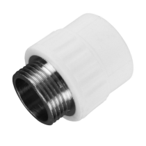 Муфта PP-R комбинированная белая НР Дн 20х1/2" VALFEX 10130020