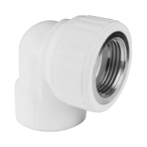 Угольник PP-R комбинированный белый ВР Дн 25х3/4" VALFEX 10125025