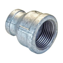 Муфта переходная чугун оц Ду 20х15 (3/4"х1/2") ВР, DN 20, 3/4 дюйма