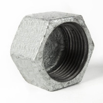 Заглушка чугун оц Ду 40 (1 1/2") ВР, DN 40