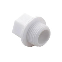 Заглушка (пробка) PP-R белая НР Дн 20x1/2" RTP (РосТурПласт) 10555