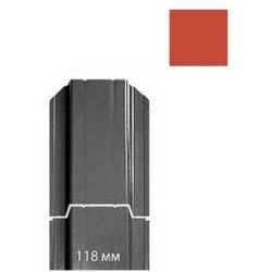Штакетник 0,5х118 ПЭ RAL 3003 (прямой)