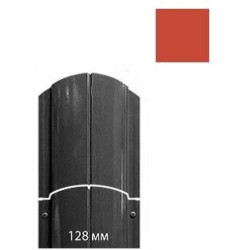 Штакетник 0,5х128 ПЭ RAL 3003 (двусторонний)