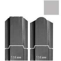 Штакетник 0,5х118 ПЭ RAL 7004