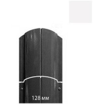 Штакетник 0,5х128 ПЭ RAL 9003 (двусторонний)