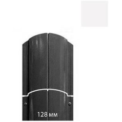 Штакетник 0,5х128 ПЭ RAL 9003 (двусторонний)