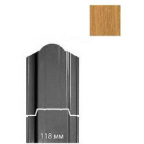 Штакетник 0,45х118 SteelArt античный дуб
